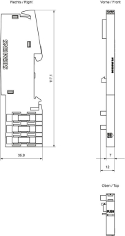 SIEM SIPLUS ET 200SP  6AG1193-6PA00-7AA0 