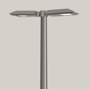 BEGA Aufsatzleuchte silber      99447AK3 