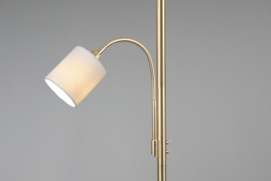 TRIO Deckenflut. HOTEL messing 403900208 