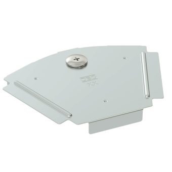 OBO RBD 45 100 DD Deckel f.45°-Bogen 