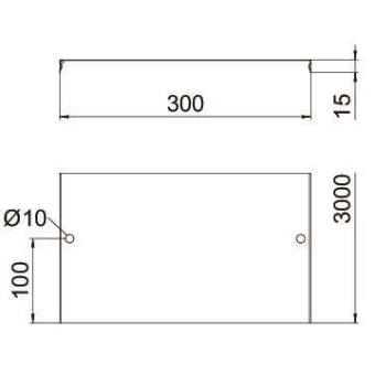 OBO DGRR 300 FT Deckel rastbar 