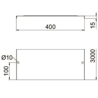 OBO DGRR 400 FT Deckel rastbar 