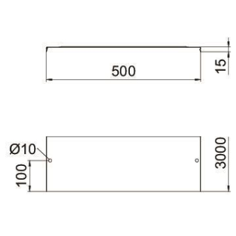 OBO DGRR 500 FT Deckel rastbar 