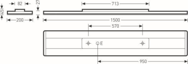 TRILUX Lunexo D2 CDP-I 5500 840  6829051 