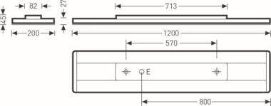 Trilux Lunexo D1 CDP-I 4400 840  6827851 