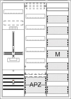 Striebel Komplettschrank AP       DA37BD 
