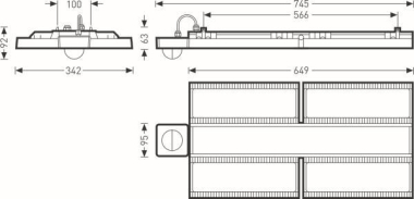 TRILUX Mirona Fit TB LED26000-   6978851 