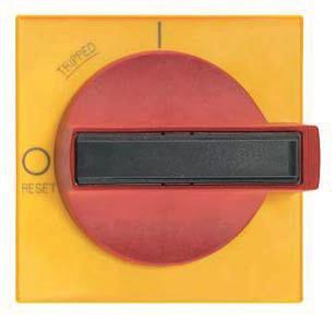 Siemens 8UC72203BB Knebel rt Blendengelb 