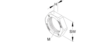 HKL Sechskantmutter              3420M16 