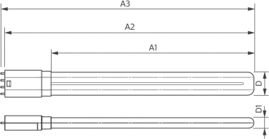 PHIL CorePro LED PL-L 12W/840 160° (24W) 