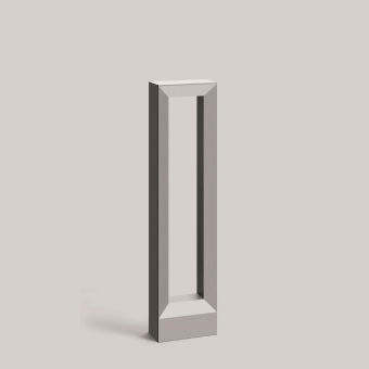 BEGA Pollerleuchte silber       88062AK3 