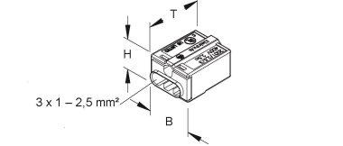 HKL Schra.Steckkl.            2001/2.5/3 