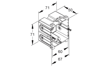HKL Einbaudose                    KEDB80 