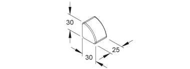 Kleinhuis Endstück              EDKE35.3 