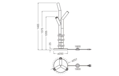 Ledvance Decor Straw Floor 3XE27 