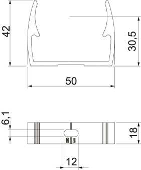 OBO ALQ M40 Quick-Schelle M40 Alu 