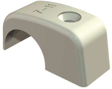 OBO 4029 ISO-Nagelschelle 4-7mm PP 