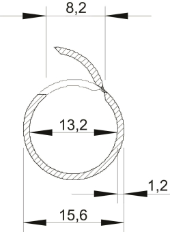 OBO 2953 M16 LGR Quick-Pipe M16 PVC 