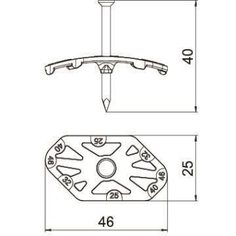 OBO 2023 40 Nagel-Fix 2.0 46x25x40 