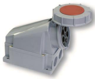 ET Wandsteckdose wasserdicht   COW563/6H 