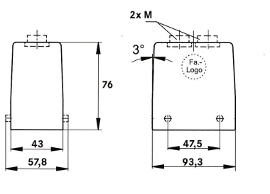 Lapp EPIC H-B  EPIC H-B 16 TGH 2XM32 /SO 