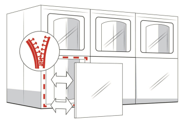 3M 3M  Dual Lock  Flexibler       SJ354D 
