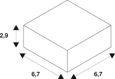SLV FIXT-IT! Einsatz eckig       1009000 