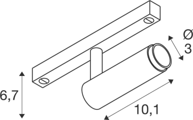 SLV GRIP! S 48V Spot zylind.     1009027 