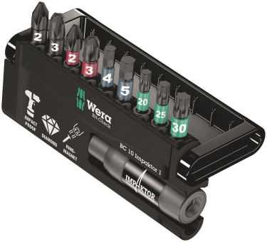 Wera IMPAKTOR Satz 10tlg     05057680001 