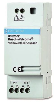BJ Videoverteiler Außen REG      83325/2 