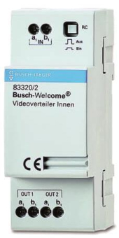 BJ Videoverteiler Innen REG      83320/2 