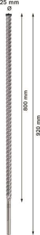 Bosch EXPERT Hammerbohrer SDS 2608900243 