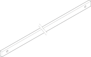ABN Sammelschiene 250A 1-polig   GCU104N 