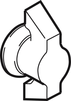 ABN Knebelgriff o.Schloß          GDV110 