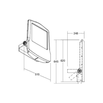 Brumberg LED-Fluter 225W 4000K  60807644 