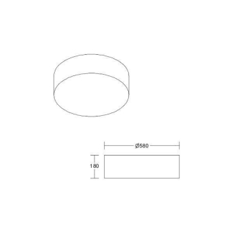 Brumberg Deckenleuchte weiss    58256783 