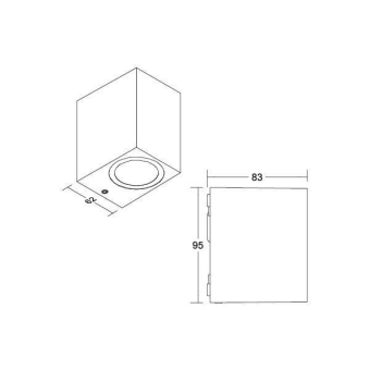 Brumberg LED-Wandanbauleuchte   65232103 