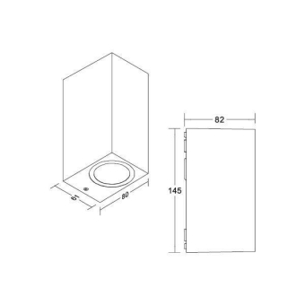 Brumberg LED-Wandanbauleuchte   65233103 
