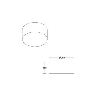 Brumberg Deckenleuchte weiss    58252782 