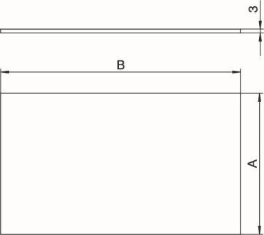 OBO DUG B 6 Blinddeckel f.GES6 in 