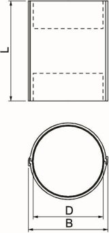 OBO CTS 12300 Rohrschale 