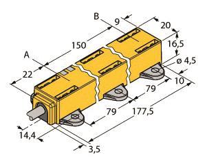 Turck Induktiver   LI150P1-Q17LM1-LIU5X2 