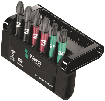 Wera IMPAKTOR Satz 6tlg Bits 05057695001 