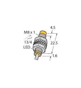 Turck Induktiver Sensor,   NI3-M08K-AP6X 
