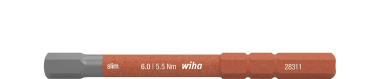 Wiha   2831 slimBit electric 6,0 x 75 mm 