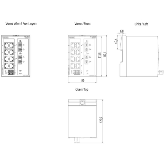 Siemens SCALANCE      6GK5108-2BD00-2AB2 