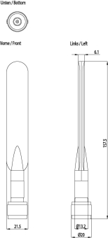 Siemens IWLAN Antenna 6GK5795-4MC00-0AA3 
