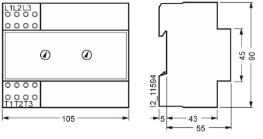 Siemens 5TT3440 Sanftanlaufgerät 400VAC 