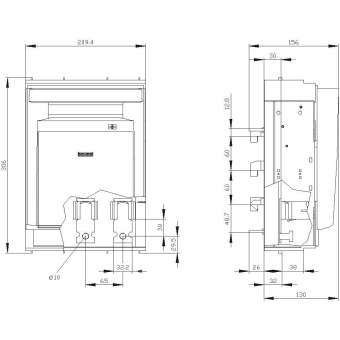Siemens 3NP11531BC10 Lasttrennschalter 