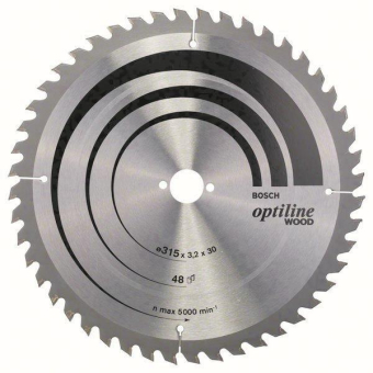 Bosch Kreissägeblatt Optiline 2608640673 